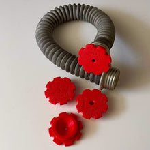 Lade das Bild in den Galerie-Viewer, BDSM Fetish Gasmaske - Gasmask 40mm Atemreduzierer Set